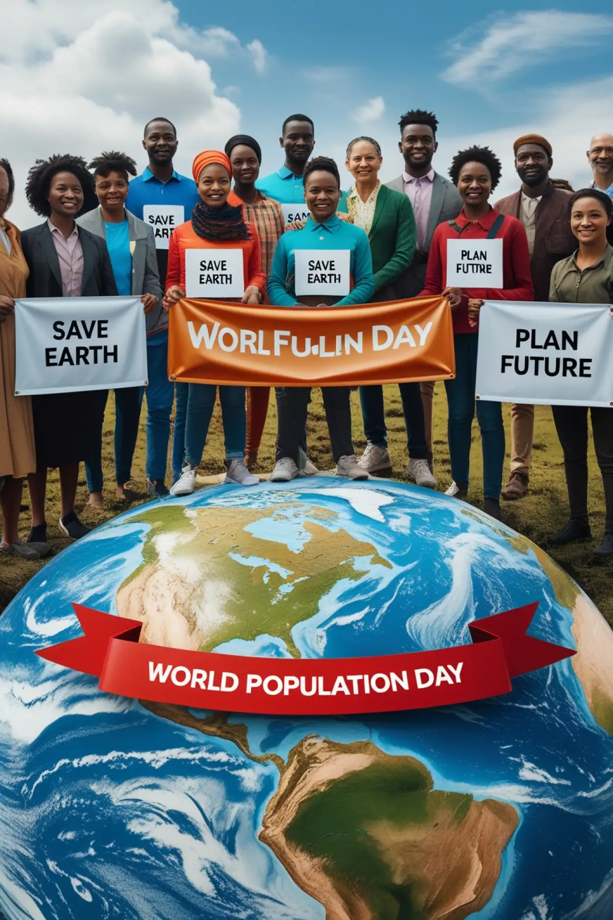 Free Download World Population Day Instagram Post Idea - High Quality World Population Day Background