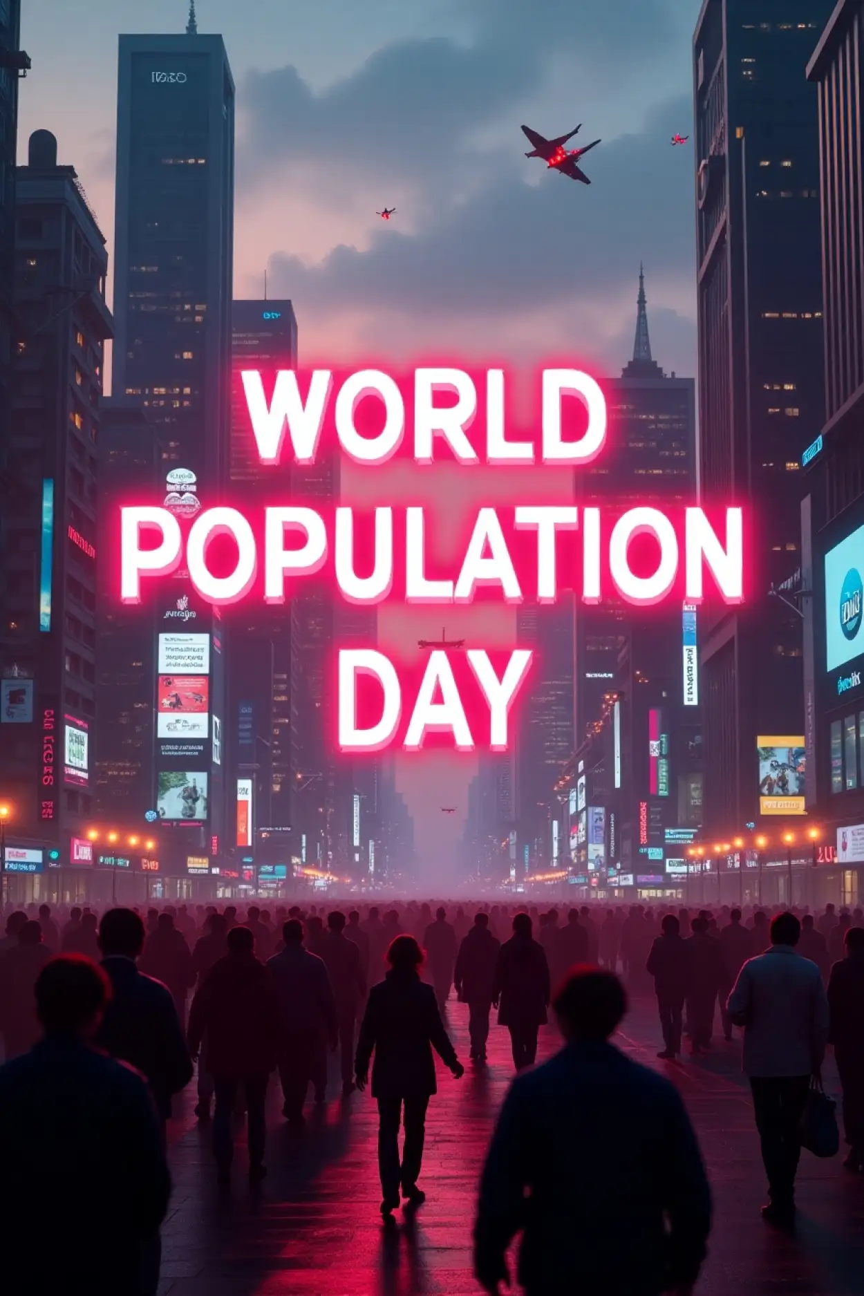 Free Download World Population Day Status For WhatsApp - High Quality World Population Day Background