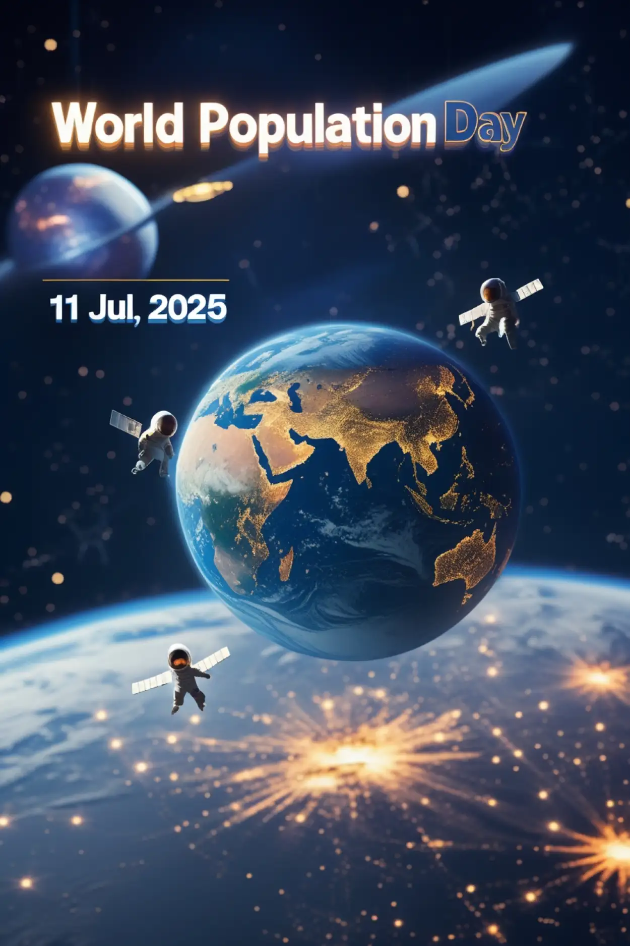 Free Download World Population Day Whatsapp Status Image - High Quality World Population Day Background
