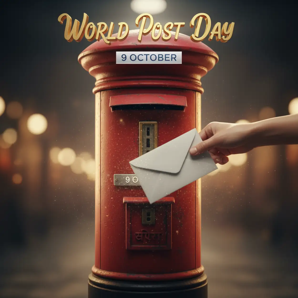 Free Download World Post Day 2025 Celebration Ideas - High Quality World Post Day Background