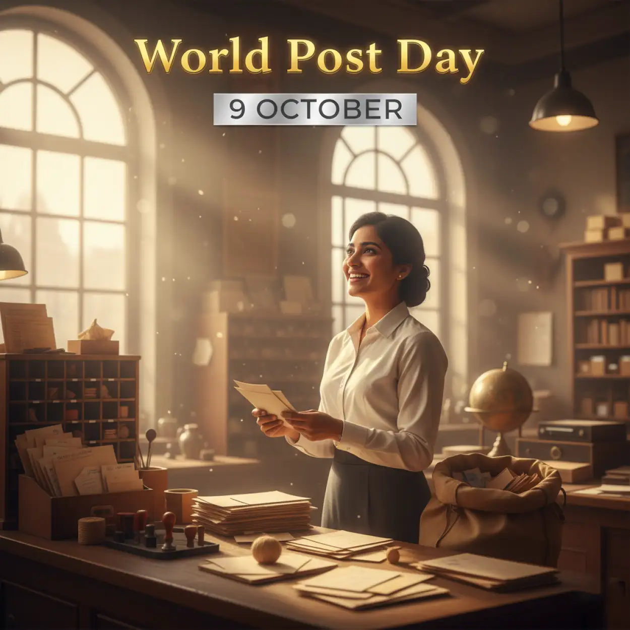 Free Download World Post Day Awareness Campaign Ideas - High Quality World Post Day Background