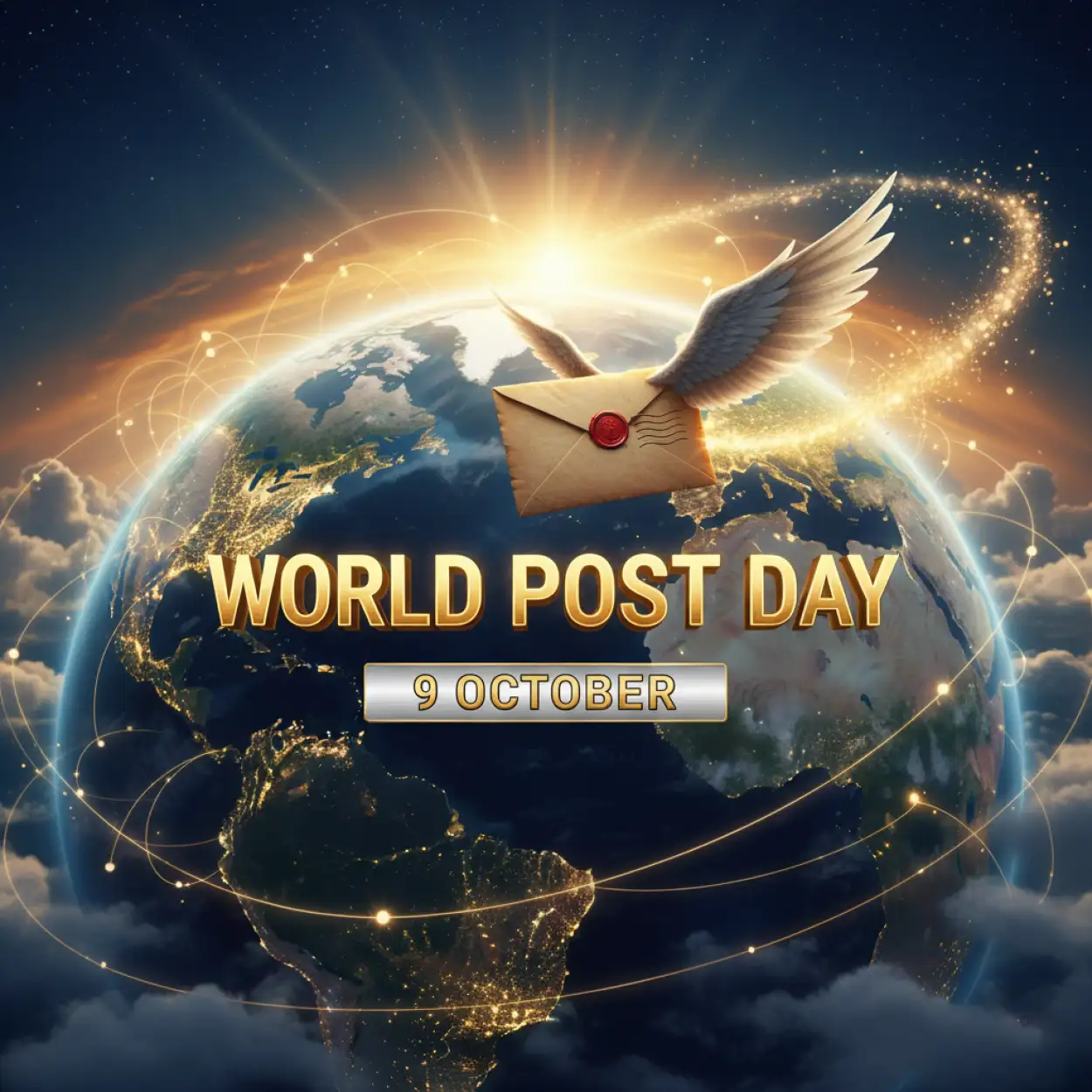 Free Download World Post Day Inspirational Quotes For Postmen - High Quality World Post Day Background