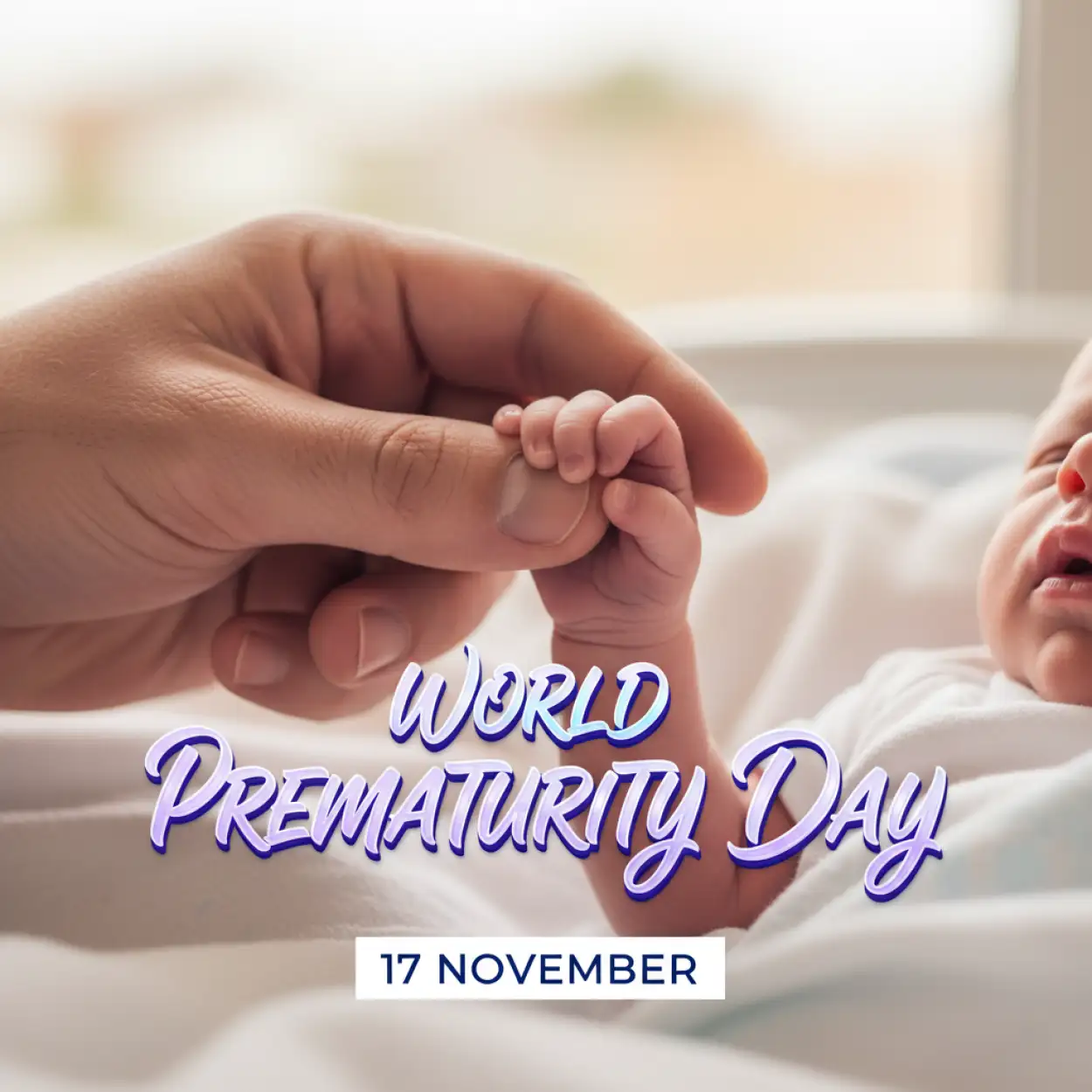 Free Download World Prematurity Day Tiny Baby Hand Holding Parent Finger Photo - High Quality World Prematurity Day Image