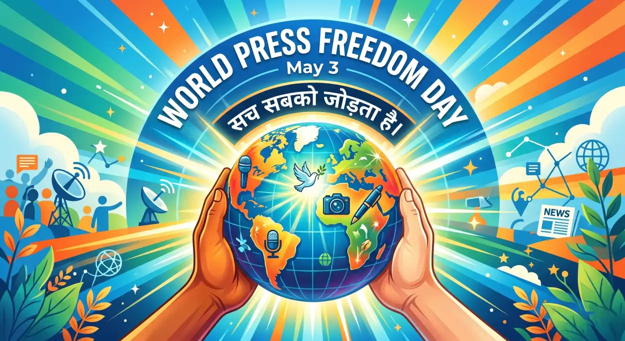 Free Download World Press Freedom Day Banner Design Png - High Quality World Press Freedom Day 2026 Transparent PNG