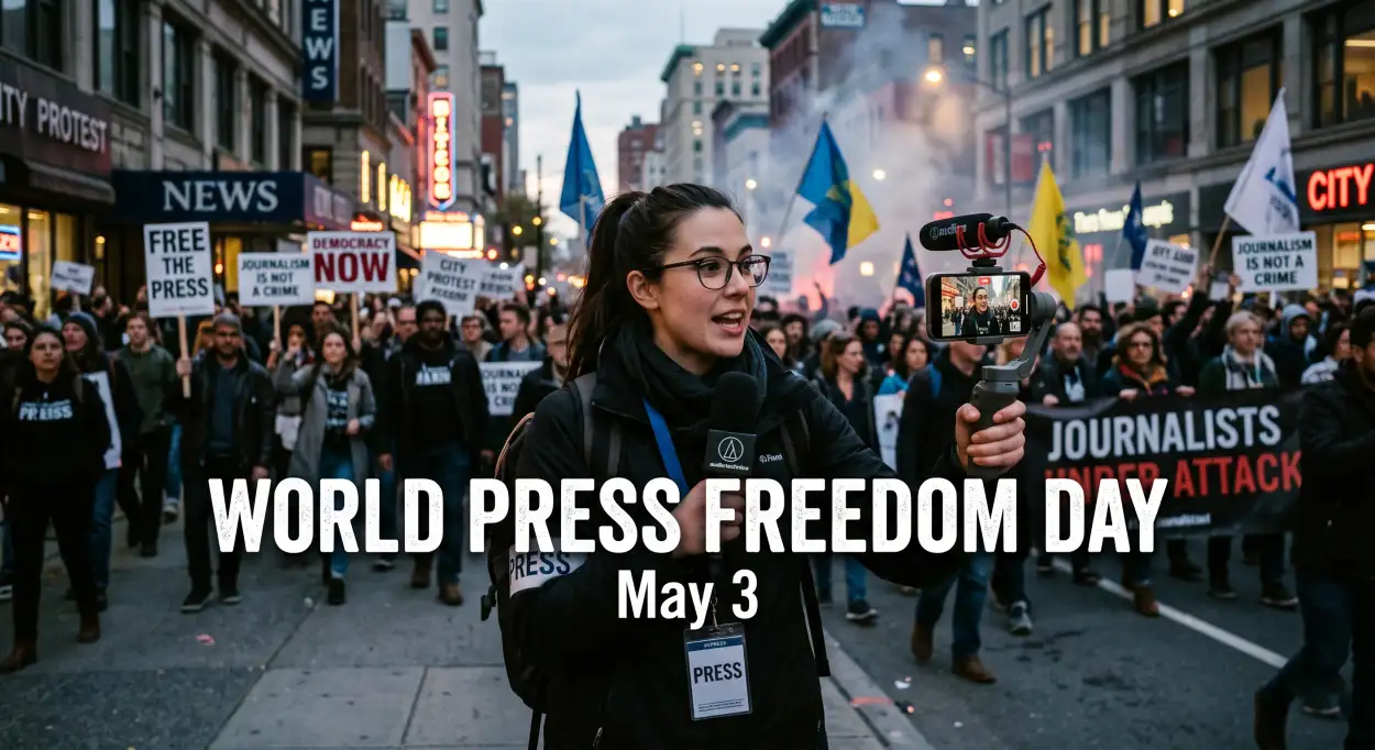 Free Download World Press Freedom Day Facts For Students - High Quality World Press Freedom Day 2026 Image