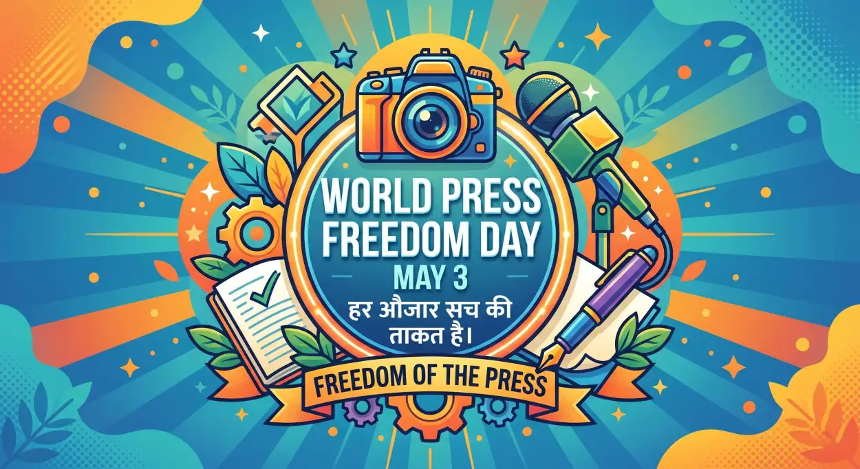 Free Download World Press Freedom Day Flyer Design - High Quality World Press Freedom Day 2026 Image