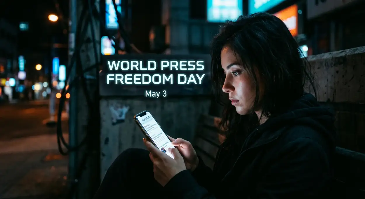 Free Download World Press Freedom Day Hashtags 2026 - High Quality World Press Freedom Day 2026 Image
