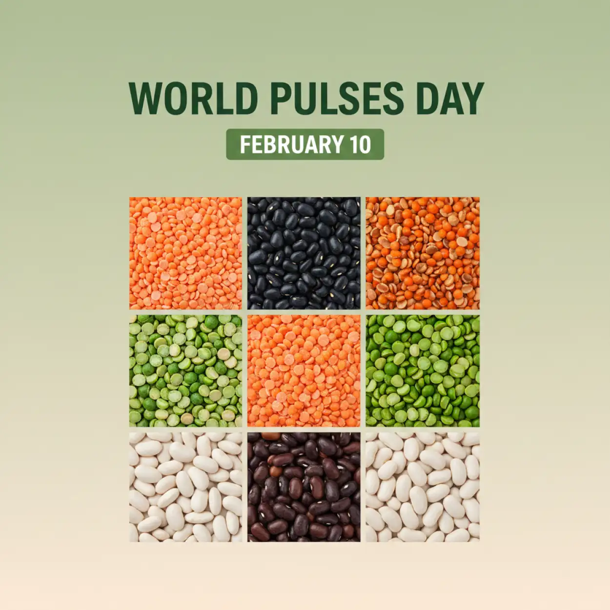 Free Download World Pulses Day Awareness Poster 2026 - High Quality World Pulses Day Background