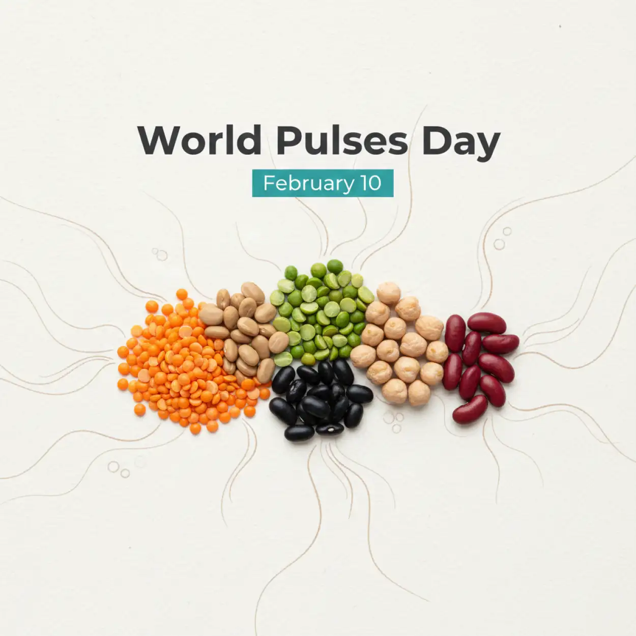 Free Download World Pulses Day Slogans - High Quality World Pulses Day Background