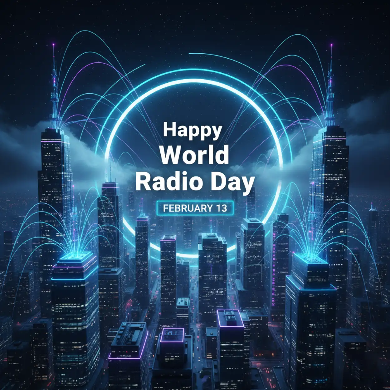 World Radio Day Creative Poster Background - Royalty Free World Radio Day Image | Pngmagic Free Download World Radio Day Creative Poster Background - High Quality World Radio Day Background