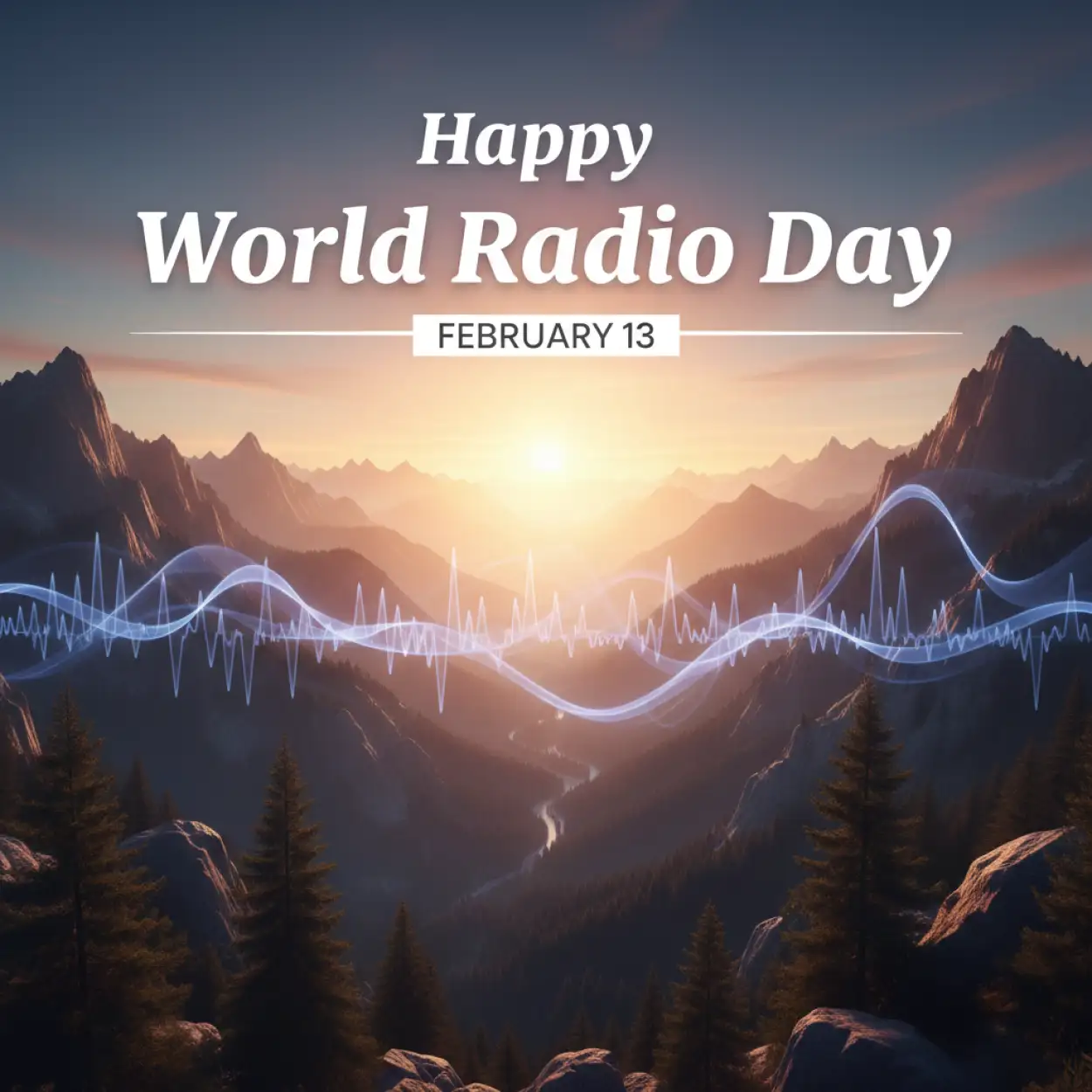 Free Download World Radio Day Email Newsletter Content - High Quality World Radio Day Image