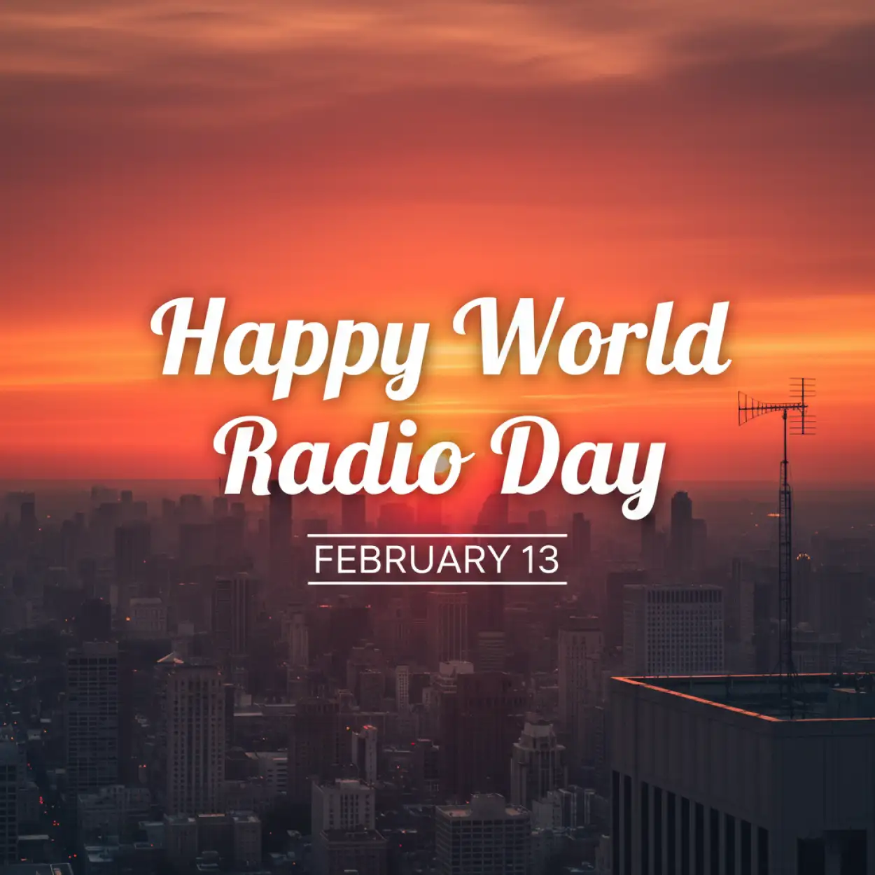 Free Download World Radio Day News Article Format - High Quality World Radio Day Background