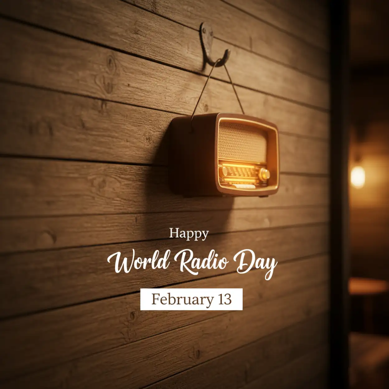 Free Download World Radio Day Radio Broadcasting Theme - High Quality World Radio Day Background