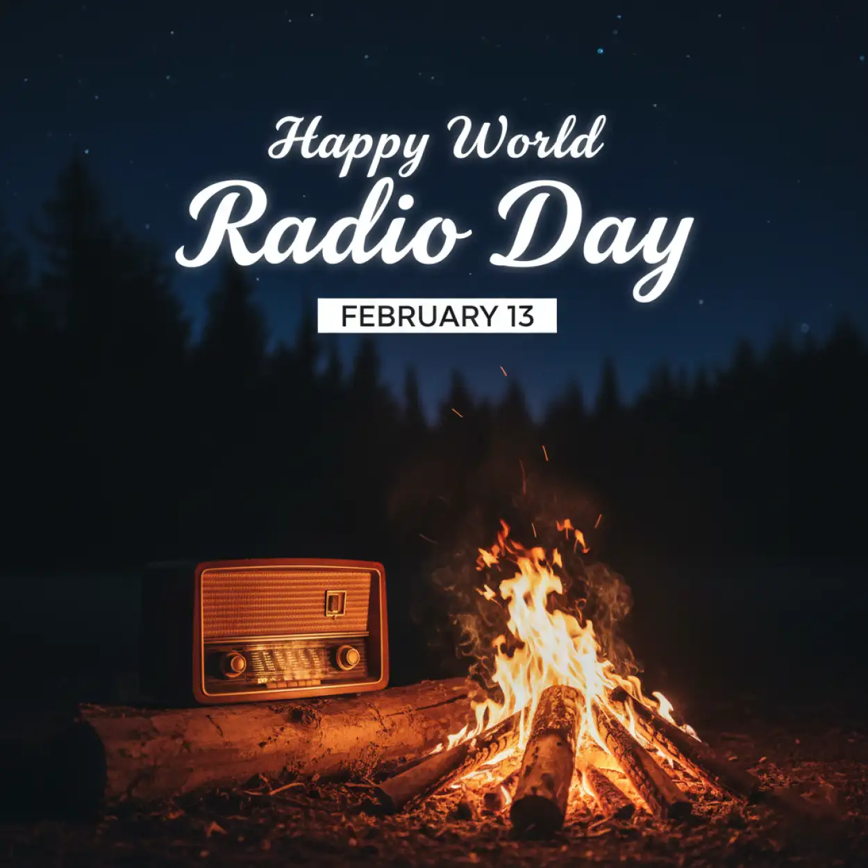 Free Download World Radio Day Social Media Post Ideas - High Quality World Radio Day Image