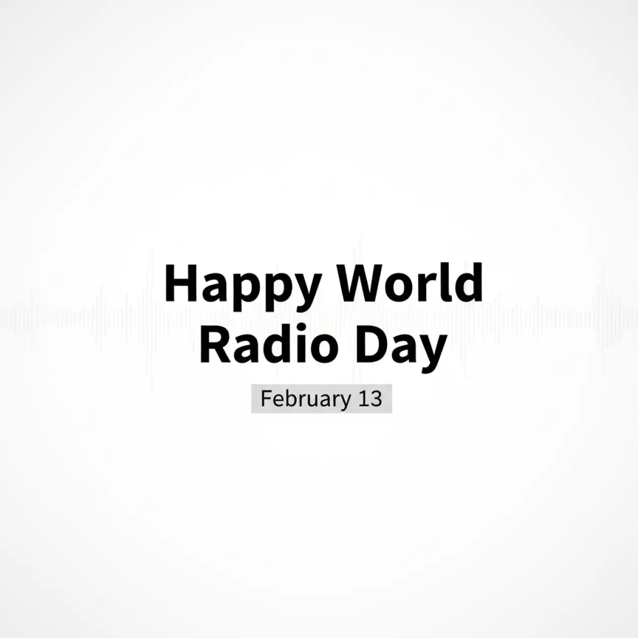 Free Download World Radio Day Speech In Hindi - High Quality World Radio Day Image