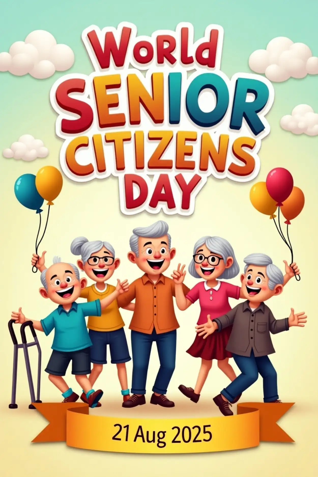 World Senior Citizens Day 2025 Theme And Slogan - Royalty Free Orld Senior Citizens Day Image | Pngmagic Free Download World Senior Citizens Day 2025 Theme And Slogan - High Quality Orld Senior Citizens Day Background