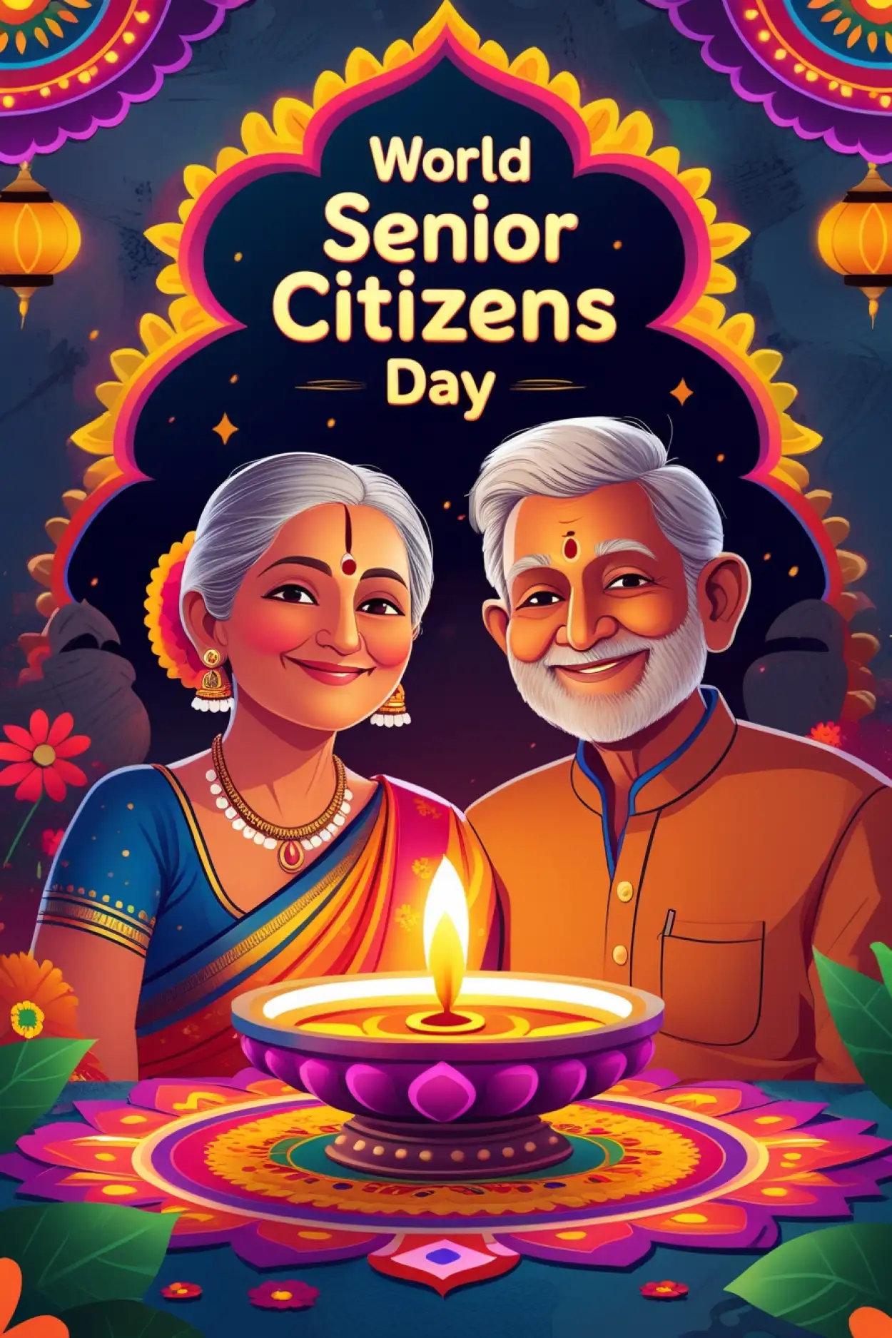 World Senior Citizens Day Wishes In English - Royalty Free World Senior Citizens Day Image | Pngmagic Free Download World Senior Citizens Day Wishes In English - High Quality World Senior Citizens Day Background