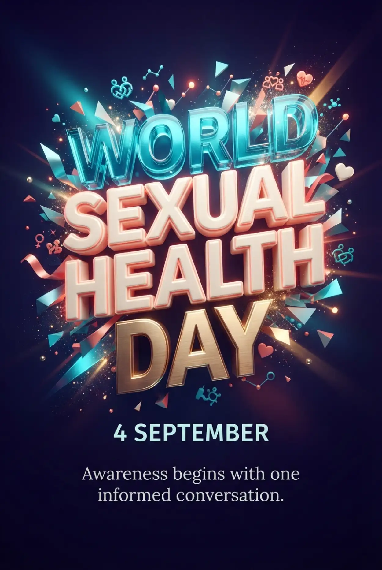 Free Download World Sexual Health Day 2026 Poster Design - High Quality World Sexual Health Day 2026 Image