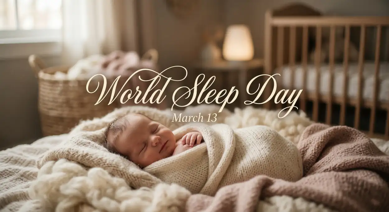 Free Download World Sleep Day Sleep Awareness Quotes For Social Media - High Quality World Sleep Day Image