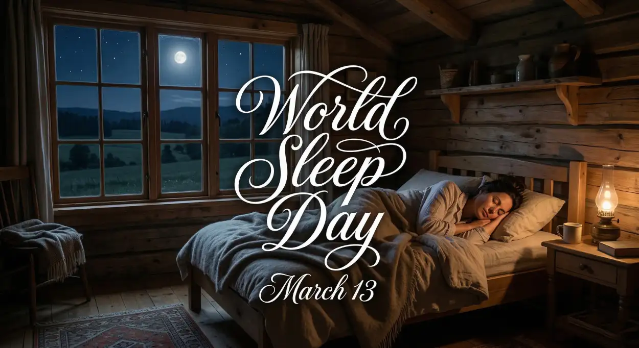 Free Download World Sleep Day Sleep Awareness Social Media Graphics - High Quality World Sleep Day Image