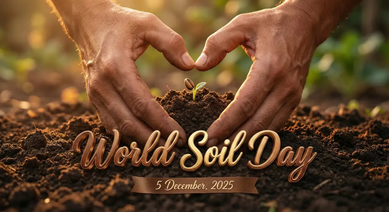 Free Download World Soil Day 2025 Essay In English For Competition - High Quality World Soil Day 2025 Background