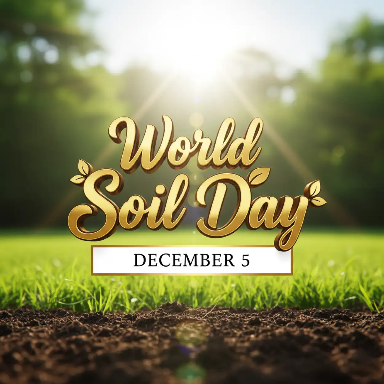 Free Download World Soil Day Awareness Speech In English - High Quality World Soil Day Image