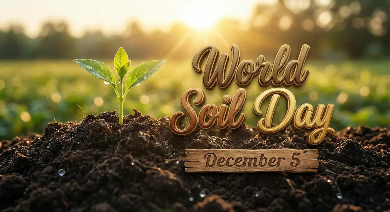 Free Download World Soil Day Concept Banner Design Mockup - High Quality World Soil Day Image