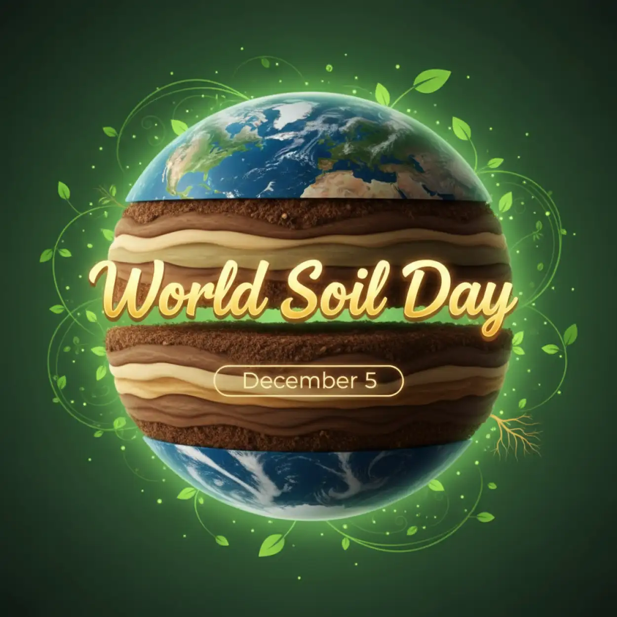 Free Download World Soil Day Hd Poster With Quote Download - High Quality World Soil Day Image