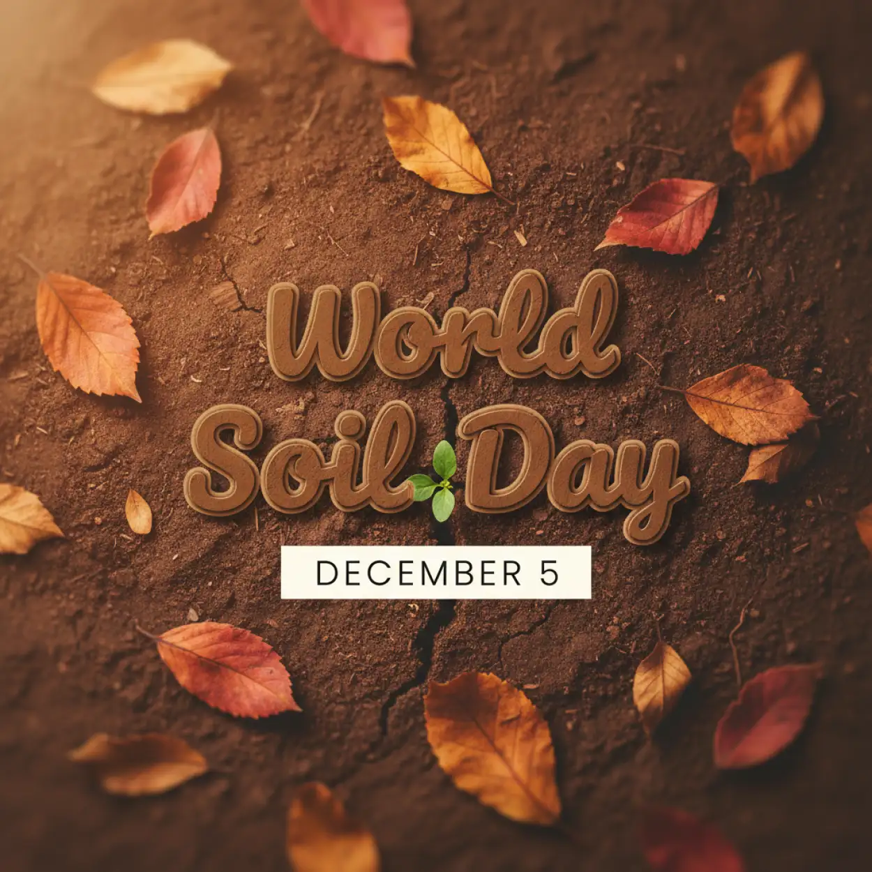 Free Download World Soil Day Slogan For Students In English - High Quality World Soil Day Image
