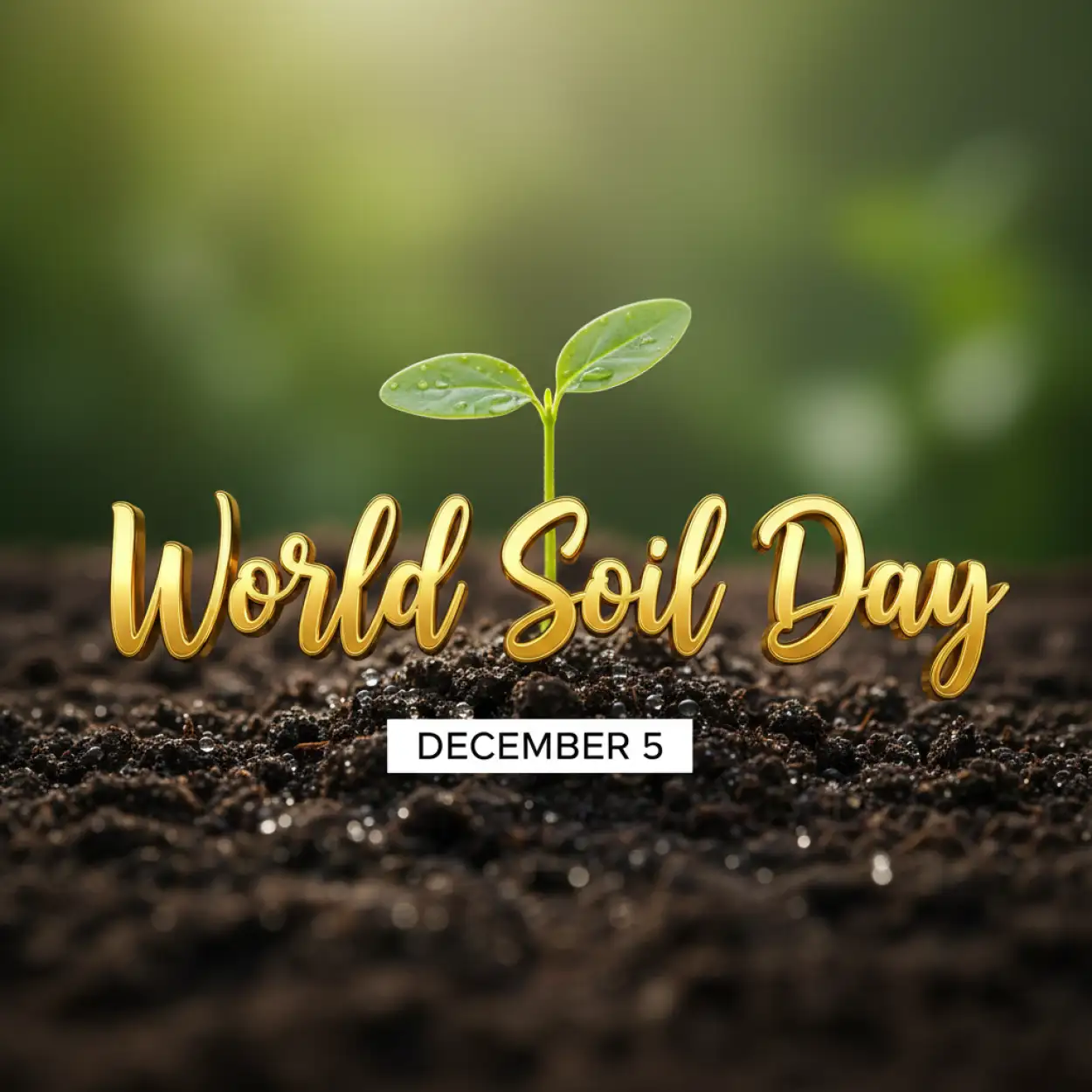 Free Download World Soil Day Social Media Post Captions - High Quality World Soil Day Image