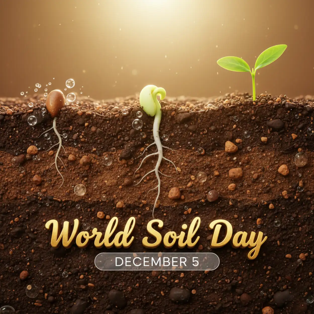 Free Download World Soil Day Theme Based Slogans In English - High Quality World Soil Day Image