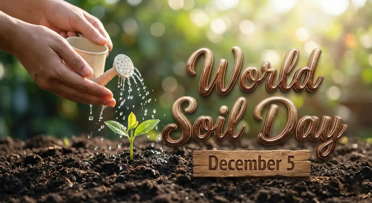 Free Download World Soil Day Tree Planting Awareness Poster - High Quality World Soil Day Image