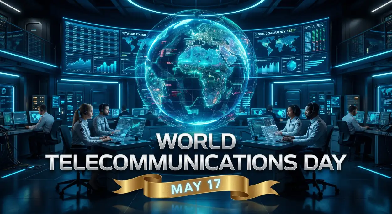 Free Download World Telecommunications Day 2026 Advanced Communication Systems 2 - High Quality World Telecommunications Day Image