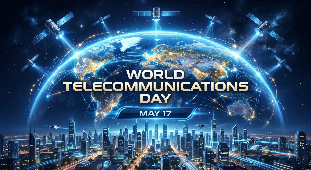 Free Download World Telecommunications Day 2026 Broadband Network Wallpaper - High Quality World Telecommunications Day Image