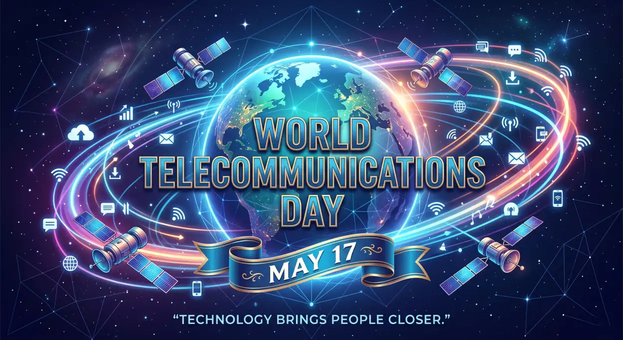 Free Download World Telecommunications Day 2026 Facebook Post Images - High Quality World Telecommunications Day Image