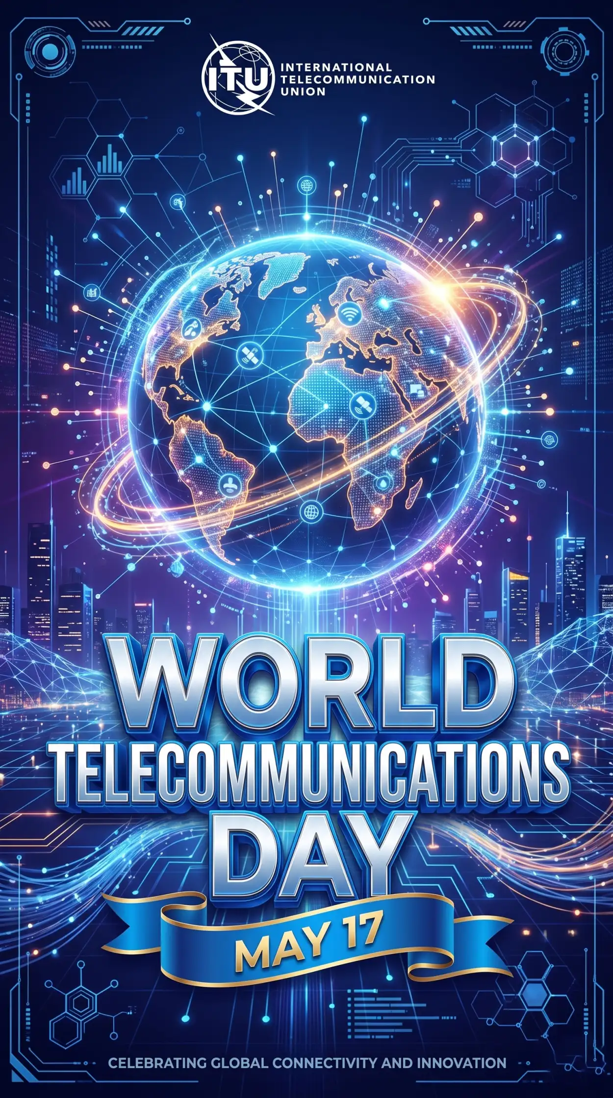 Free Download World Telecommunications Day 2026 Poster Design Ideas - High Quality World Telecommunications Day Image