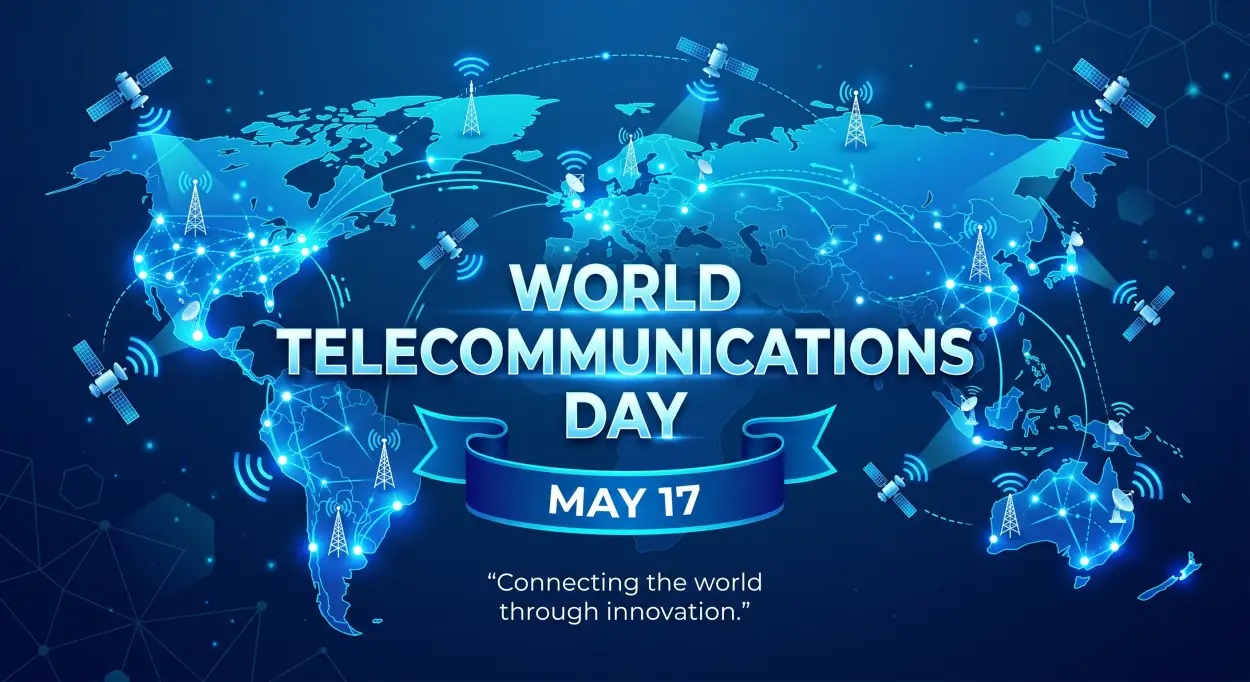 Free Download World Telecommunications Day 2026 Telecom Digital Innovation - High Quality World Telecommunications Day Image