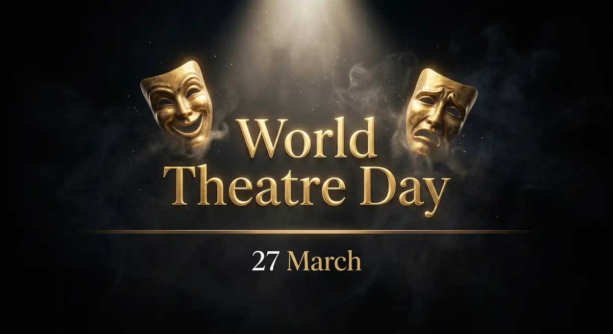 Free Download World Theatre Day Design Png - High Quality World Theatre Day Transparent PNG