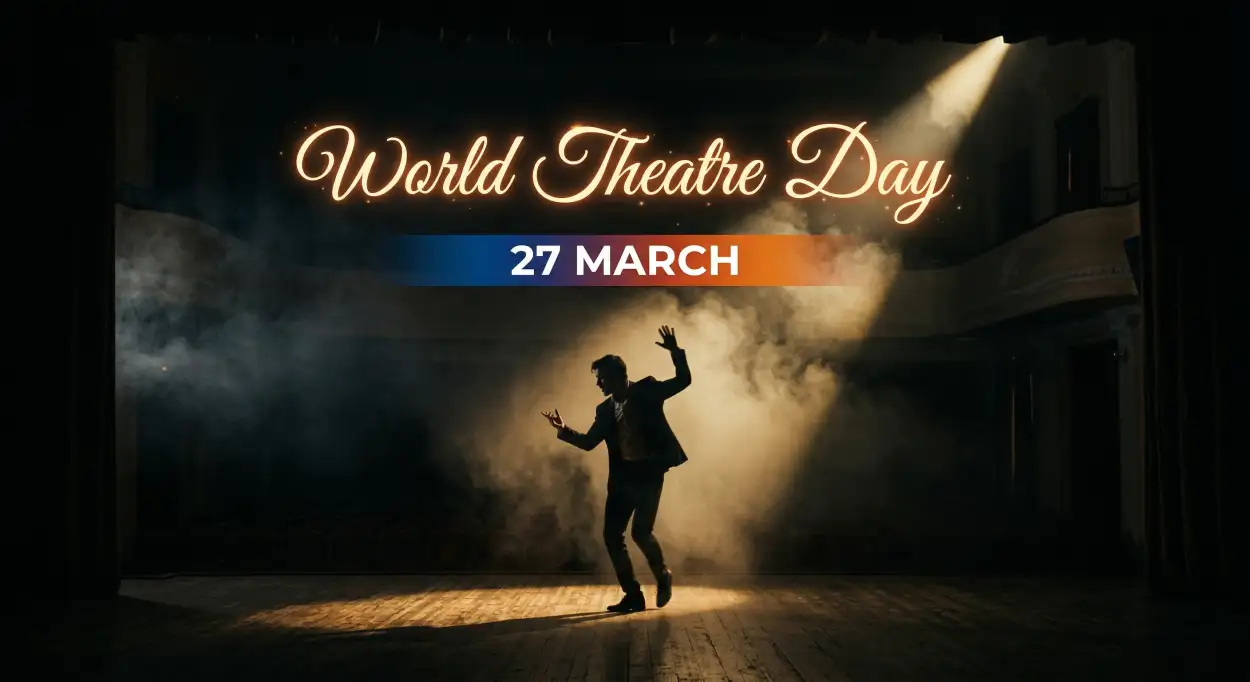 Free Download World Theatre Day Quotes Inspirational - High Quality World Theatre Day Image