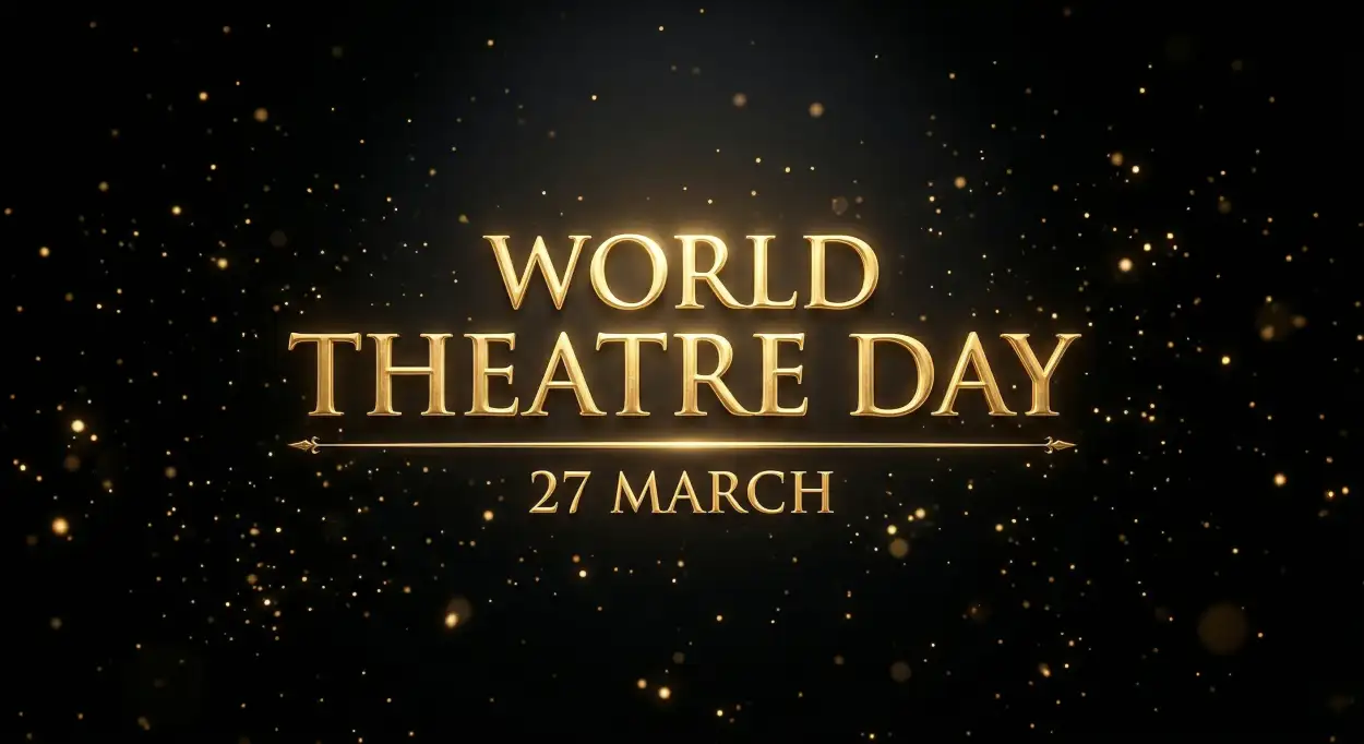 Free Download World Theatre Day Speech In English - High Quality World Theatre Day Image