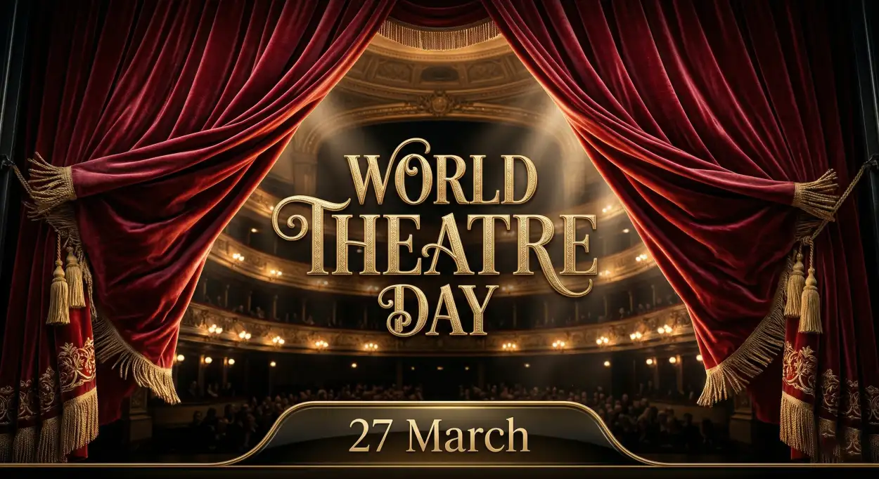 Free Download World Theatre Day Transparent Background Images - High Quality World Theatre Day Background Image