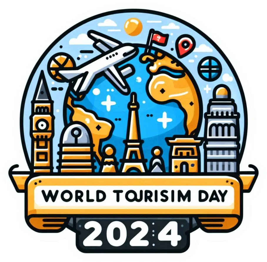 World Tourism Day 2024 Travel Agency Logo Png Download - Royalty Free World Tourism Day Image | Pngmagic Free Download World Tourism Day 2024 Travel Agency Logo Png Download - High Quality World Tourism Day PNG Image