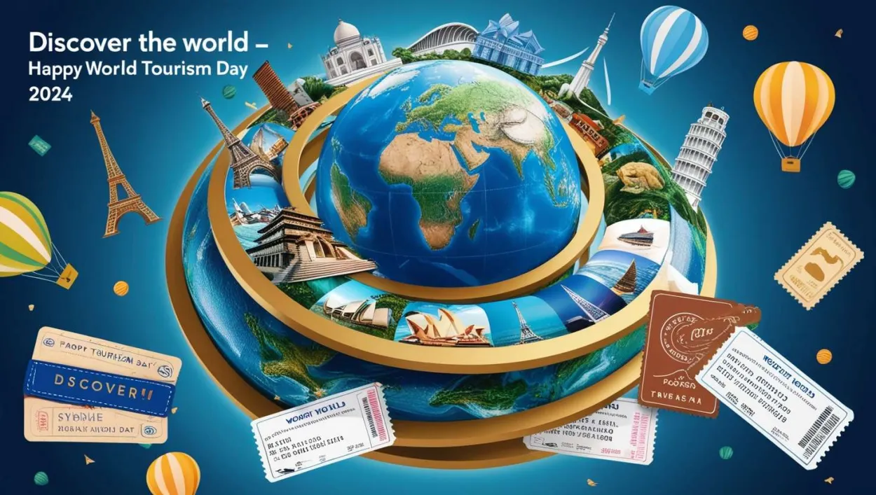 Free Download World Tourism Day Wishes Pictures For Facebook Sharing - High Quality World Tourism Day Background