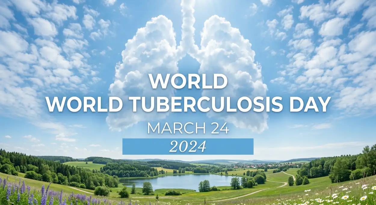 Free Download World Tuberculosis Day 2026 Theme - High Quality World Tuberculosis Day Image