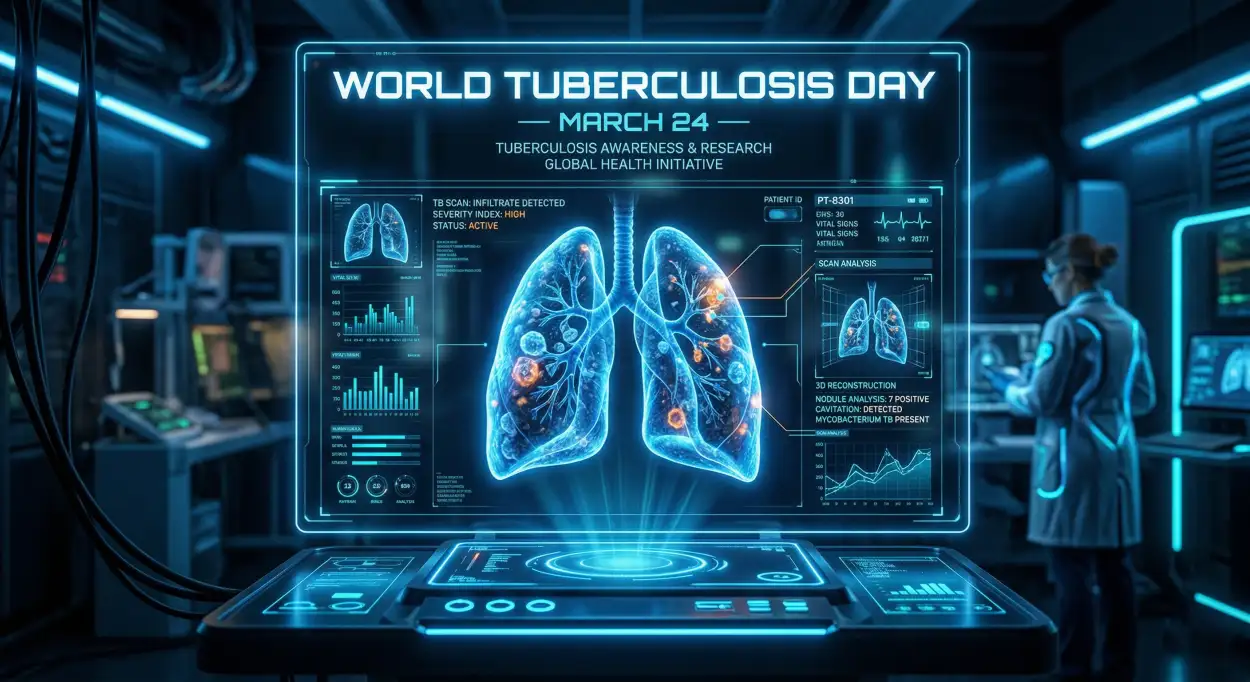 Free Download World Tuberculosis Day Linkedin Post Ideas - High Quality World Tuberculosis Day Image