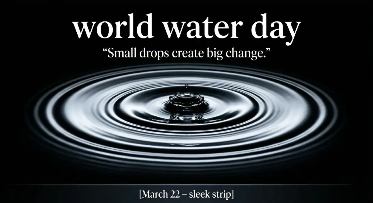 Free Download World Water Day 2026 Corporate Campaign Ideas - High Quality World Water Day 2026 Image