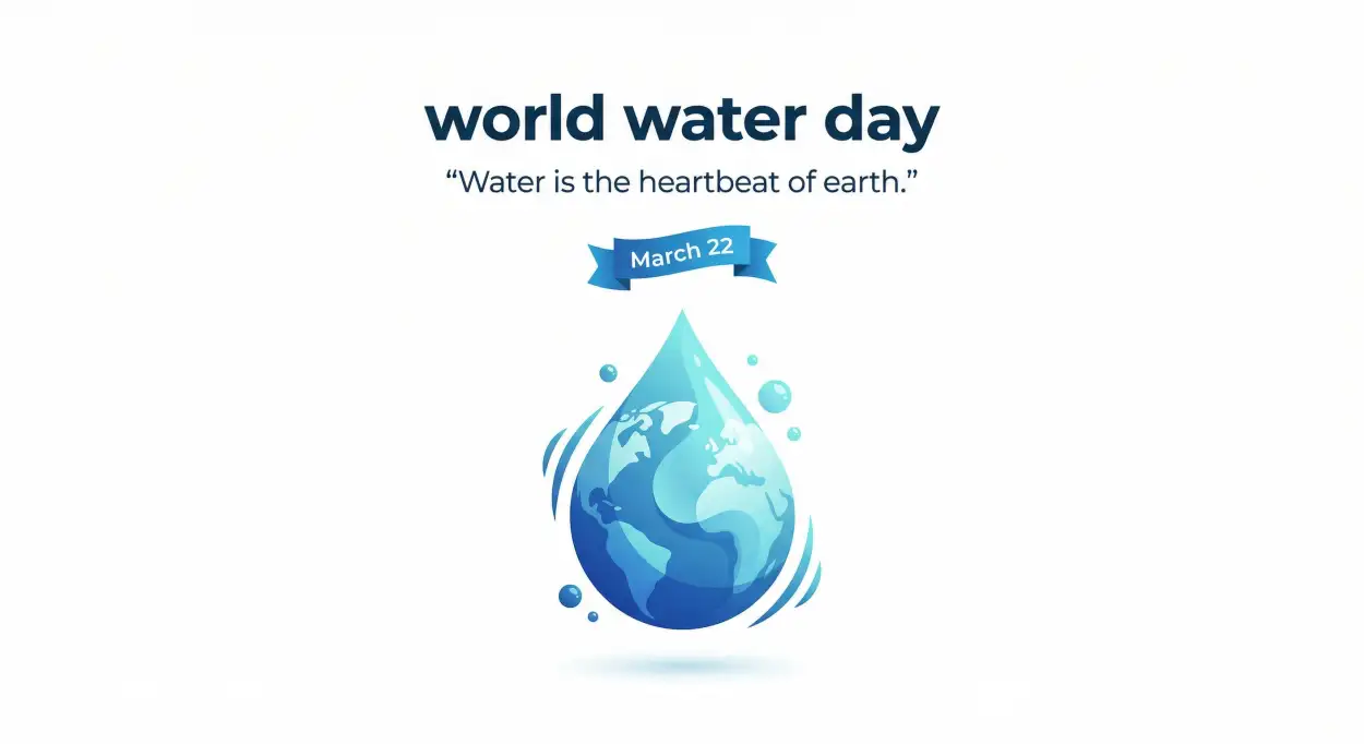Free Download World Water Day 2026 Essay For Class 5 - High Quality World Water Day 2026 Image