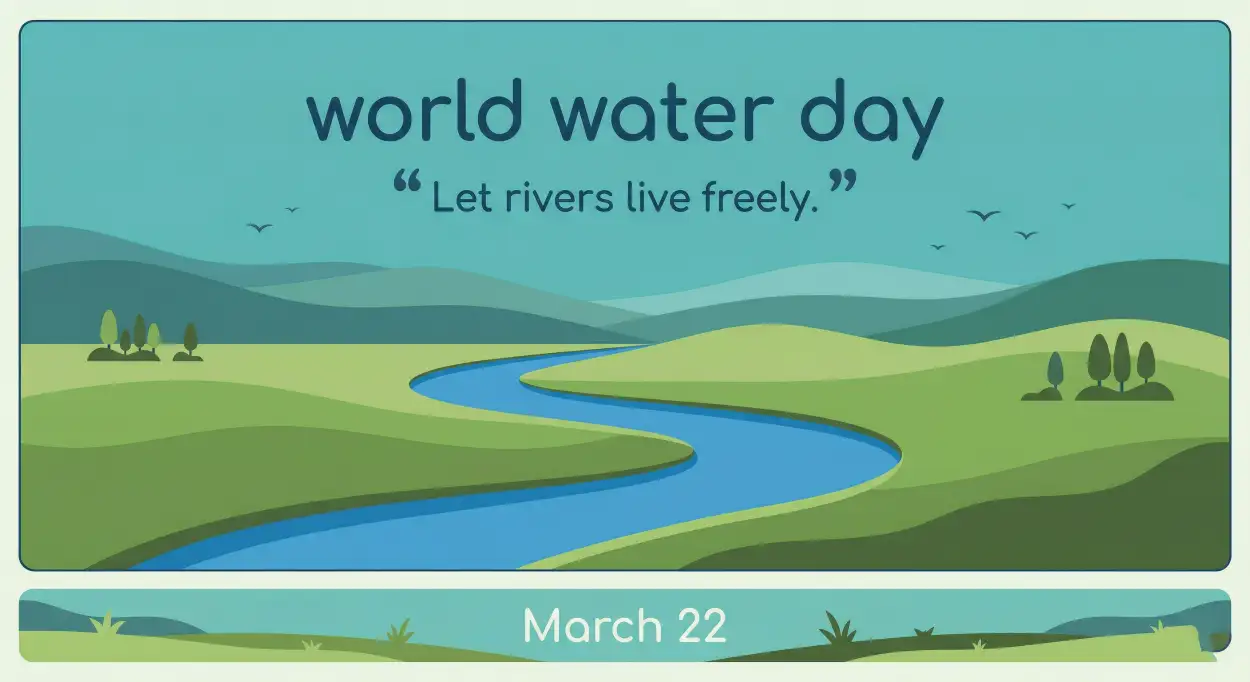 Free Download World Water Day 2026 Reels Ideas - High Quality World Water Day 2026 Image