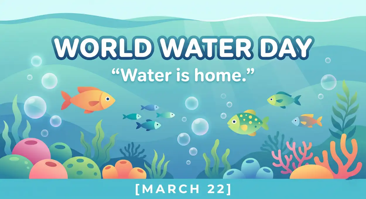 Free Download World Water Day 2026 Speech For Students - High Quality World Water Day 2026 Image