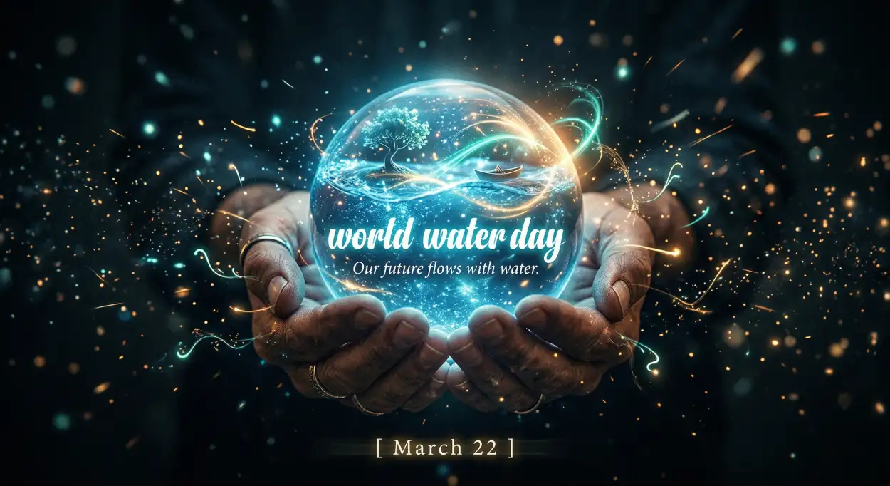 Free Download World Water Day 2026 Speech In English - High Quality World Water Day 2026 Image
